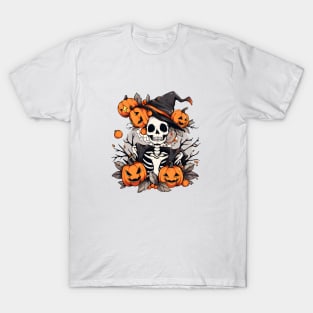 Halloween Skull Terror T-Shirt